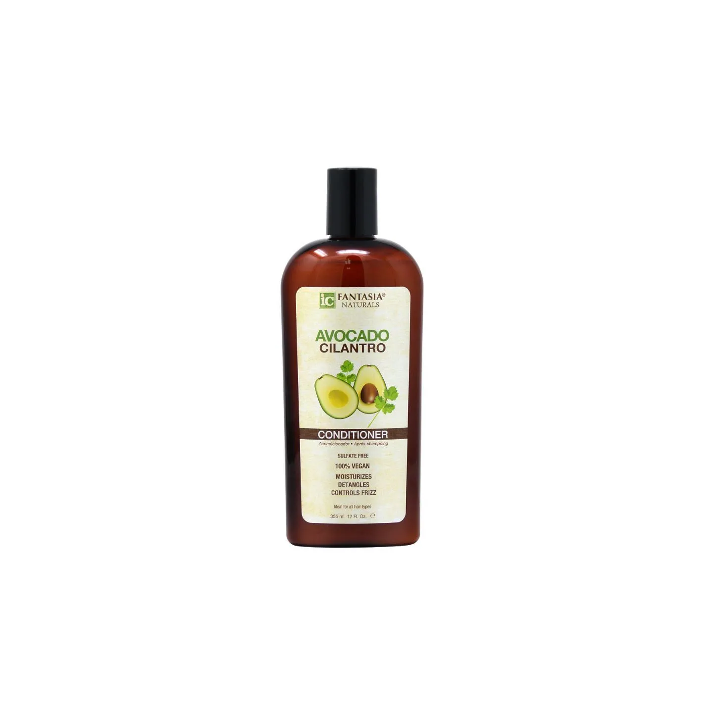 Avocado Cilantro Conditioner (après-shampooing à l'huile d'avocat et à la coriandre) IC FANTASIA 355 ml