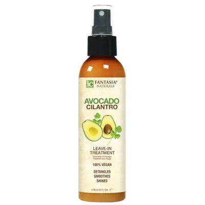 Avocado Cilantro Leave-in Treatement (soins sans rinçage à l'huile d'avocat et à la coriandre) IC FANTASIA 118 ml