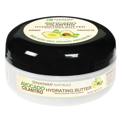 Avocado Cilantro hydrating butter ( beurre hydratant à l'huile d'avocat et à la coriandre) IC FANTASIA 113g