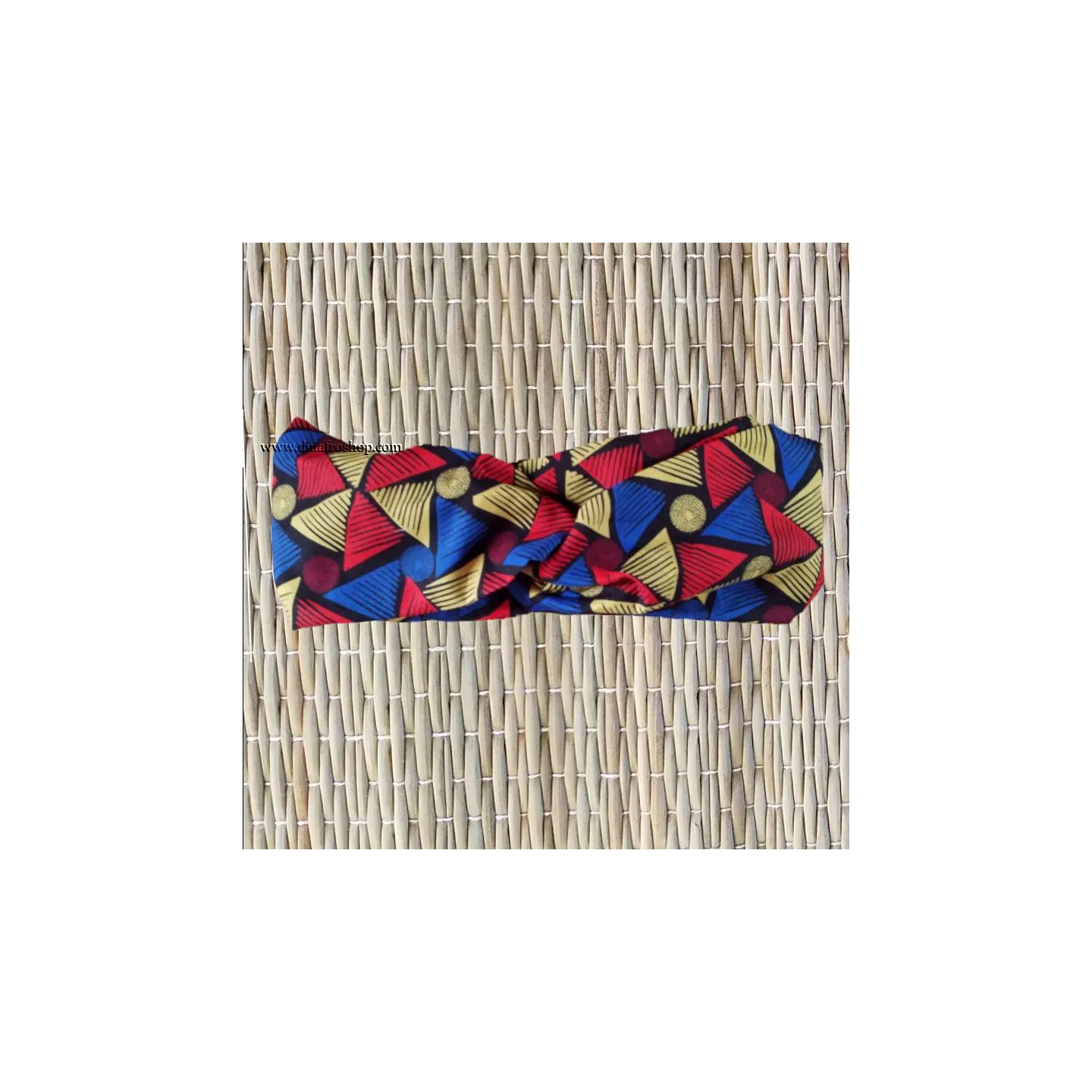 Bandeau pour cheveux (Headband) imprimé wax