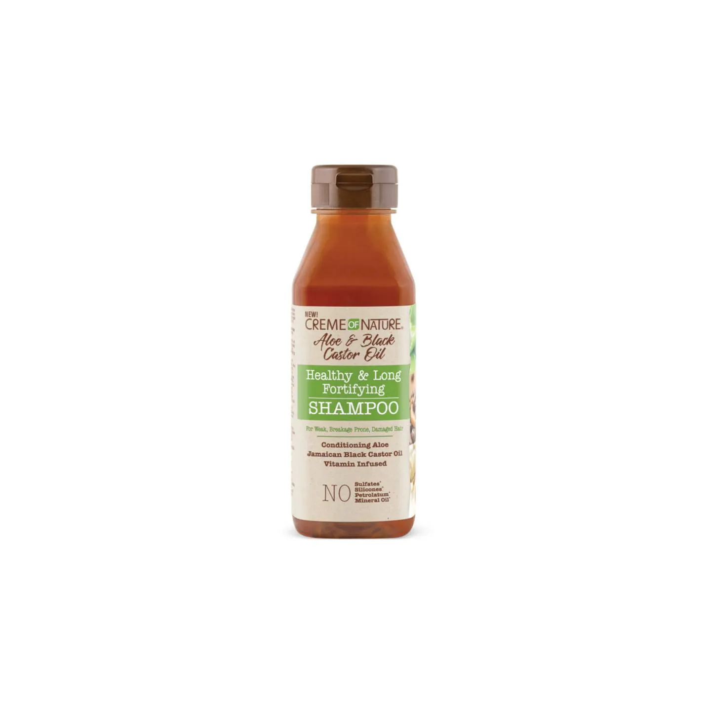 Fortifyng Shampoo ( shampoing fortifiant) Creme Of  Nature Aloe & Black Castor  Oil 355ml
