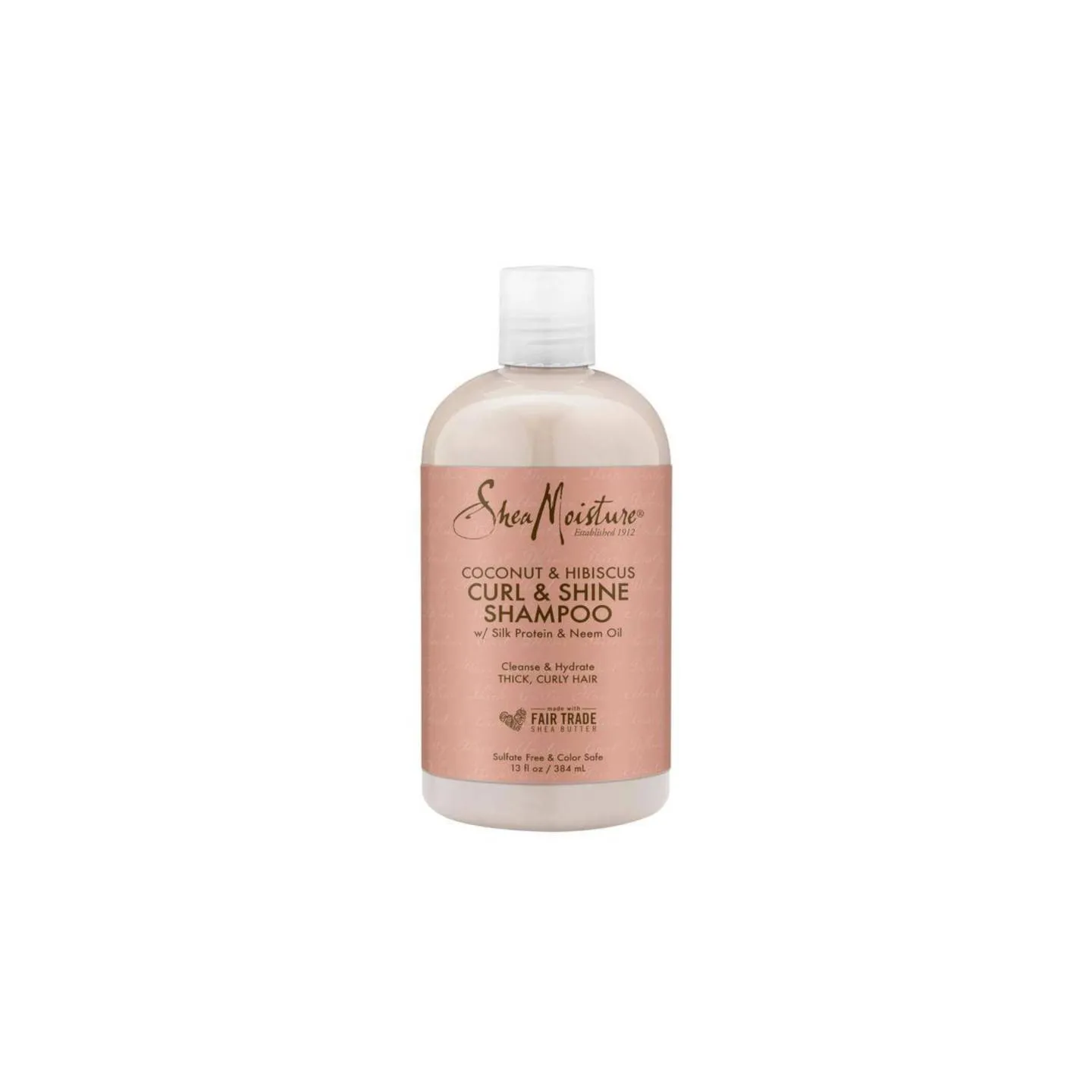 Curl & Shine Shampoo Coconut & Hibiscus SheaMoisture 384ml