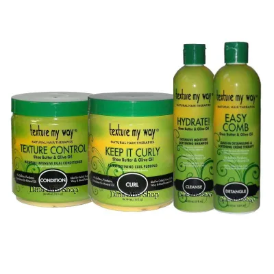 Pack Texture My Way hydratation et définition des boucles