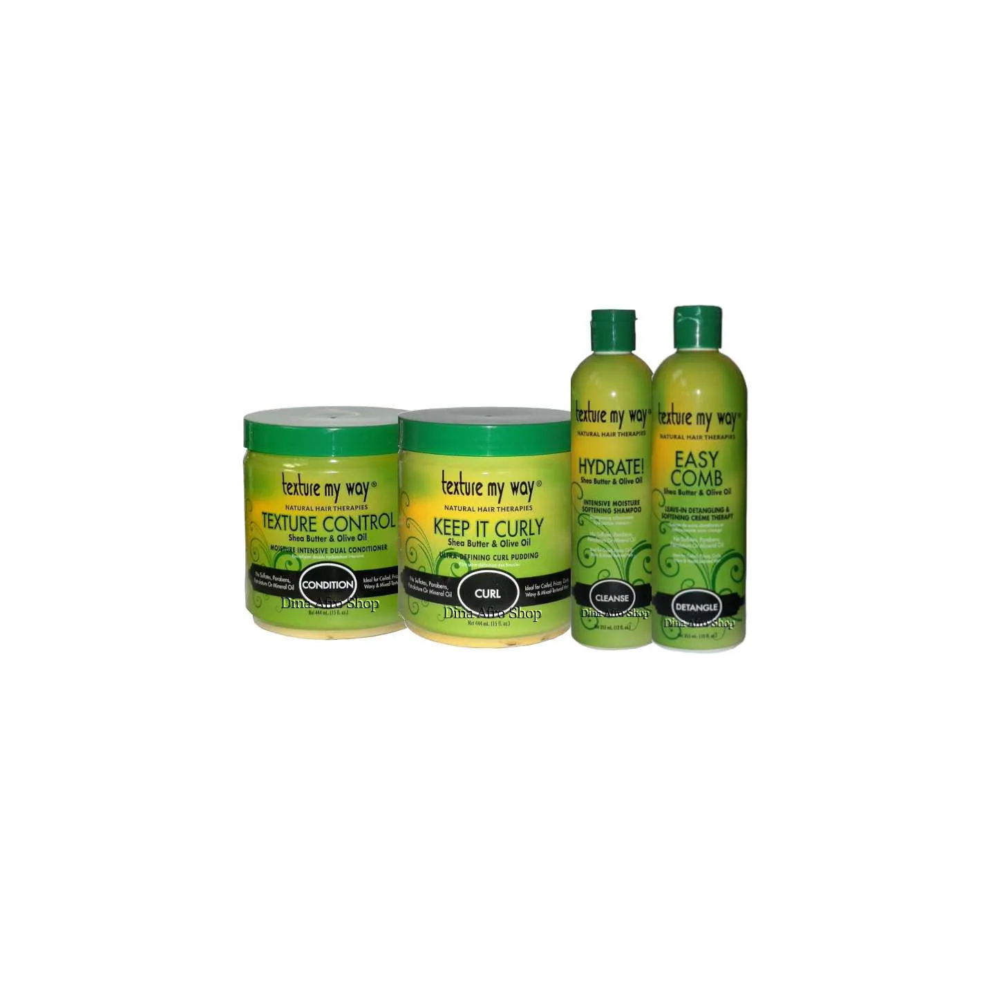 Pack Texture My Way hydratation et définition des boucles