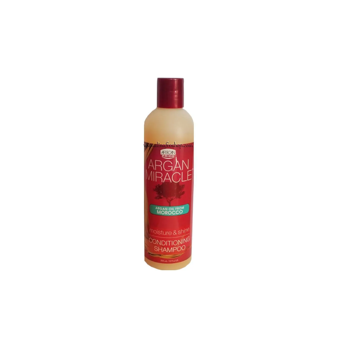 Argan Miracle Conditioning shampoo Shampooing hydratant African Pride 355 ml