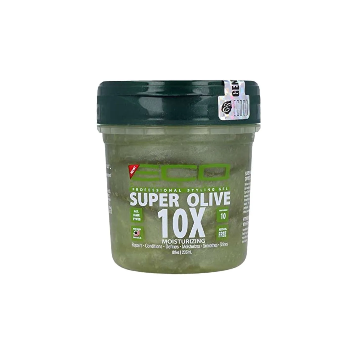 Eco Styler Super Olive 10x  Moisturizing ( gel super hydratant) 473 ml