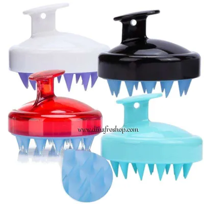 Brosse shampoing massage du cuir chevelu