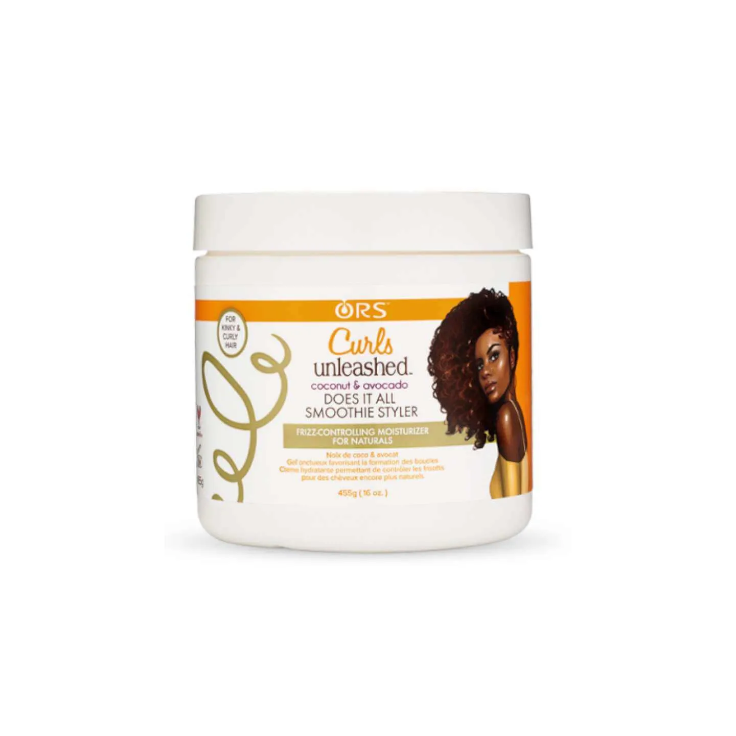 ORS Curls Unleashed Coconut and Avocado Curl Smoothie (gel creme onctueux noix de coco et avocat) 454g