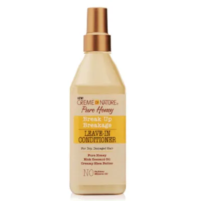 Break Up Breakage Leave-In Conditioner(revitalisant sans rinçage) Creme Of Nature Pure Honey 236ml