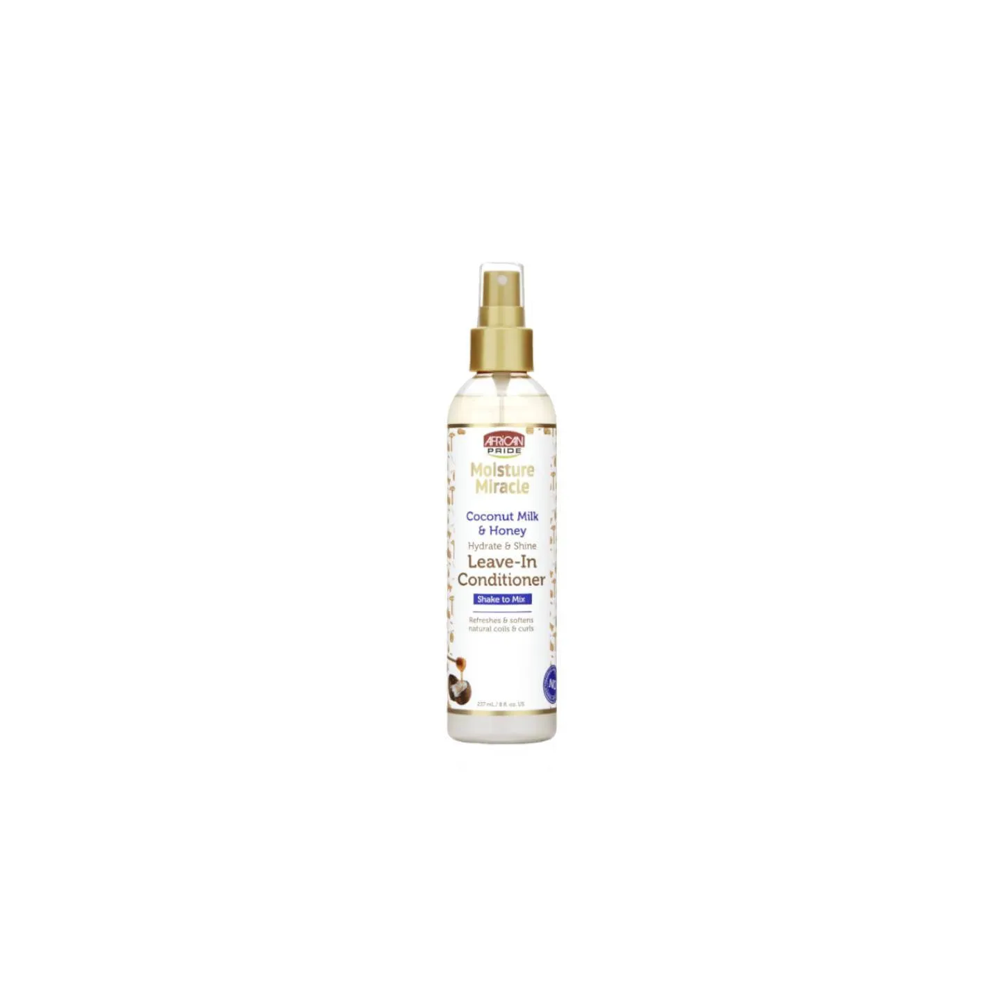 Moisture Miracle Coconut Milk & Honey Leave-In Conditioner (Leave in conditioner au lait de coco et miels) African Pride