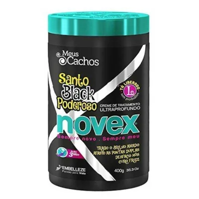 Novex Mystic Black Deep Hair Masque  (masque hydratant à l'huile de baobab) 400ml