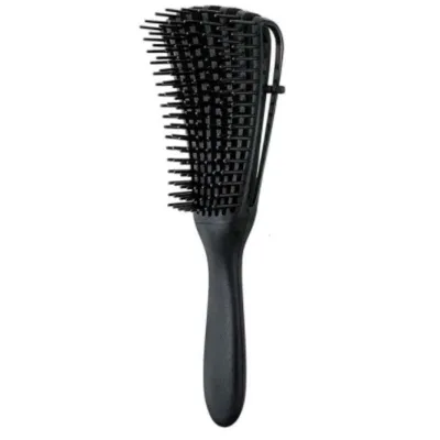 Brosse démêlante cheveux bouclés crépus curl brush 8 branches amovibles