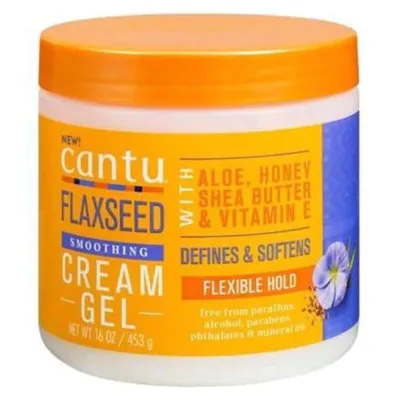 Cantu Flaxeed Smoothing Cream Gel (gel crème aux graines de lin et karité)