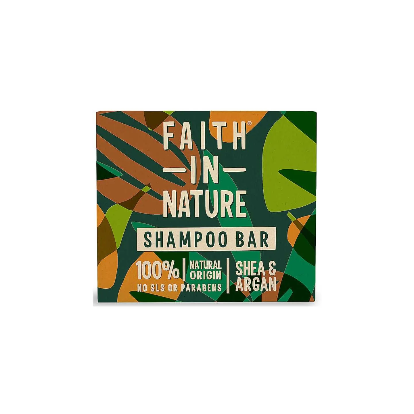Faith in Nature Shampoing solide au beurre de karité et à l'huile d'argan-Faith In Nature