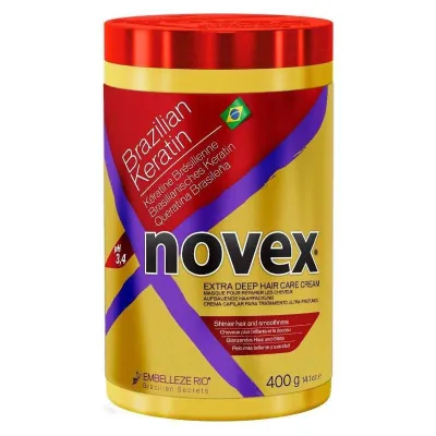 Novex- Brazilian keratin hair mask (Masque à la kératine brésilienne) 400 g