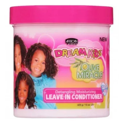 African Pride Dream Kids Olive Miracle Leave-In Conditioner (après-shampoing sans rinçage)