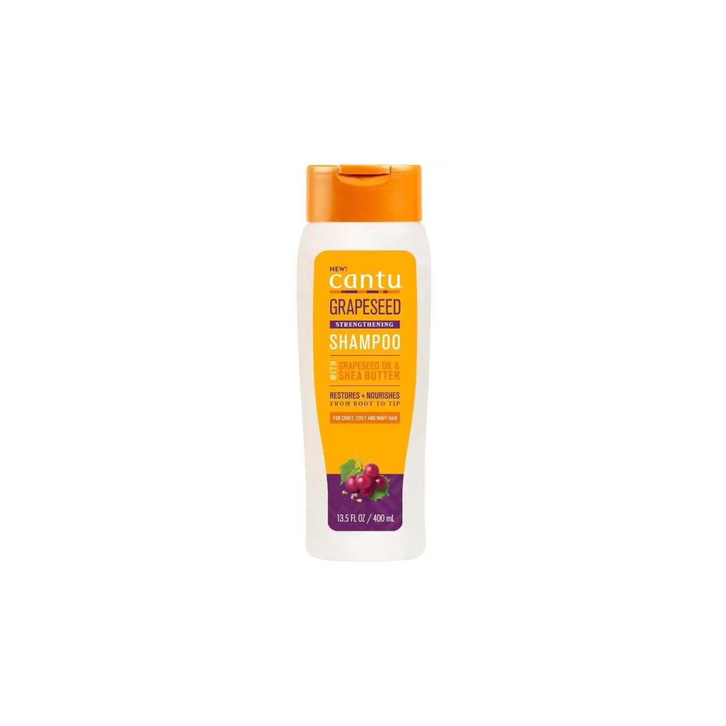 Cantu Grapeseed Strengthening Sulfate free Conditionner (après-shampoing fortifiant aux pépins de raisin)
