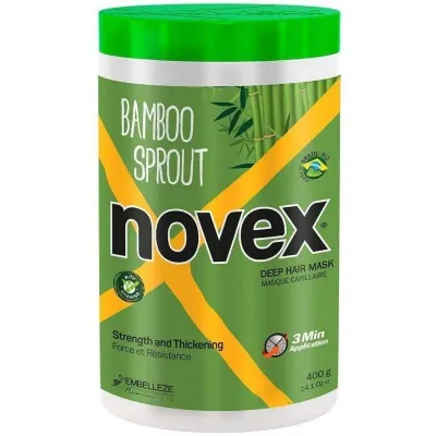 Novex Bamboo Sprout Hair Mask (masque aux pousses de bambou) 400g