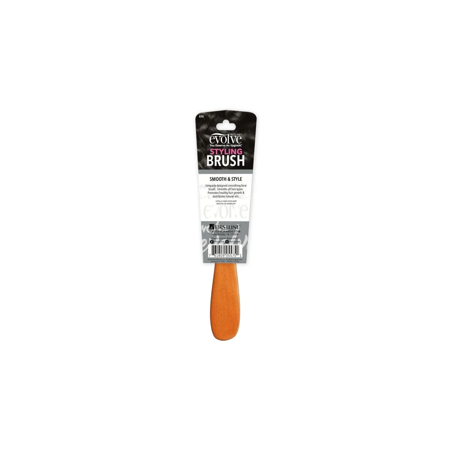 Brosse en poil de sanglier Evolve Firstiline