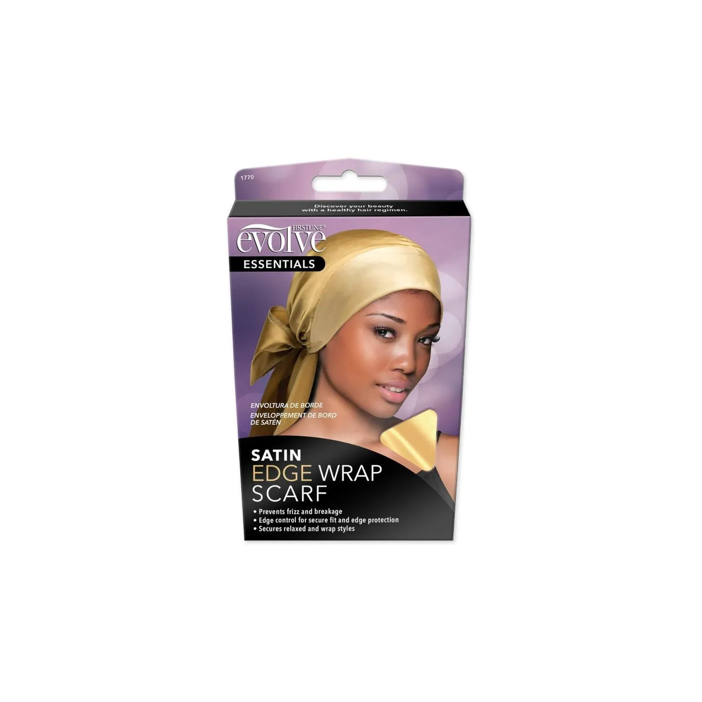 Foulard de nuit en satin Edge Wrap Scarf Evolve Firstline