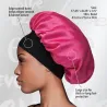 Bonnet de nuit en satin Wide Edge Evolve Firstline/ Fuchsia