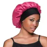 Bonnet de nuit en satin Wide Edge Evolve Firstline/ Fuchsia