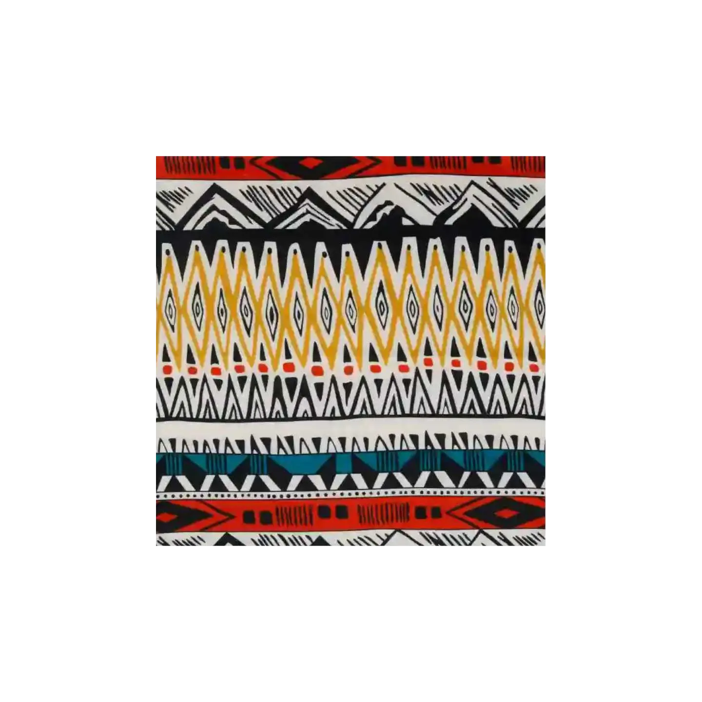 Foulard de tête wrap scarf Evolve motif tribal