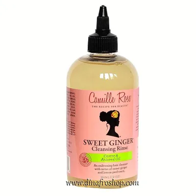 Camille Rose Naturals Sweet Ginger Rose Cleansing Rinse (shampoing au gingembre)
