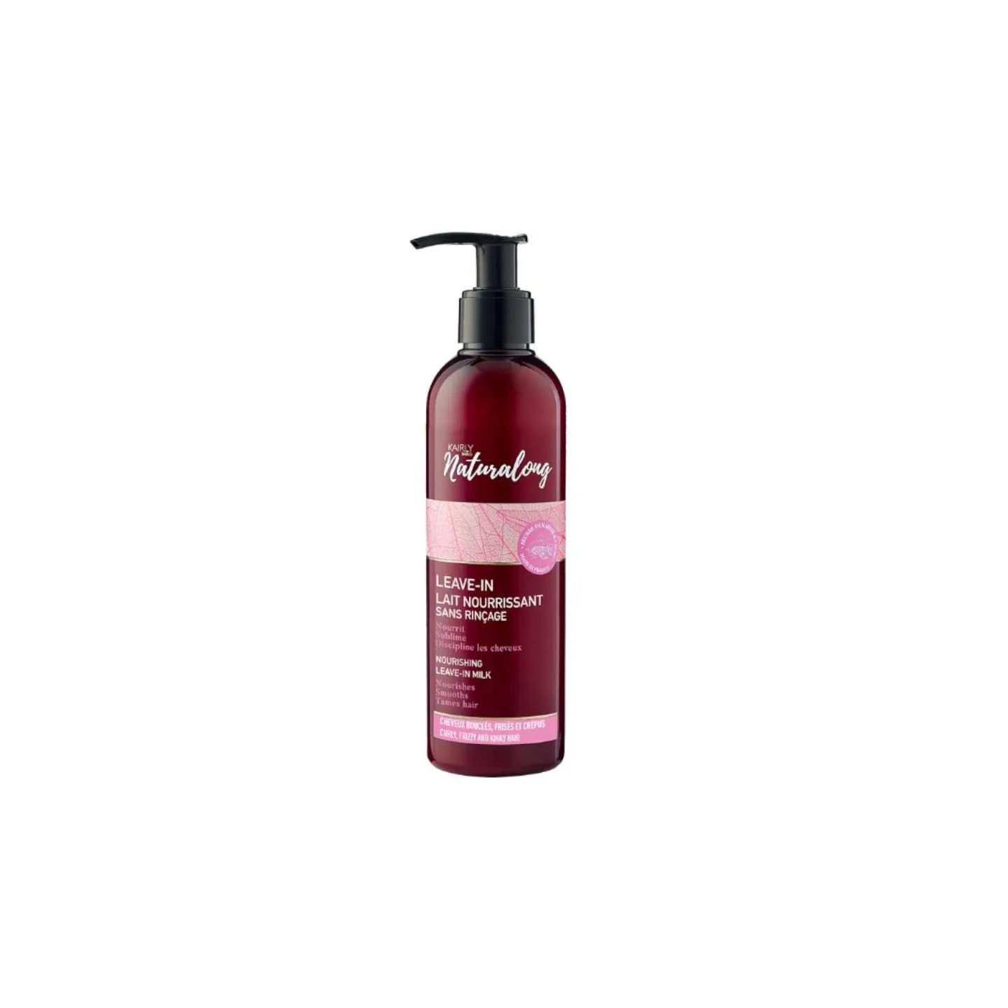 Leave-in Lait nourrissant sans rinçage Naturalong 250 ml
