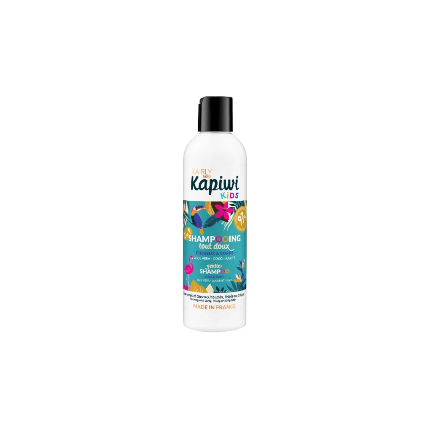 Shampoing tout doux 2-en-1 enfant Kapiwi Kids 250 ml