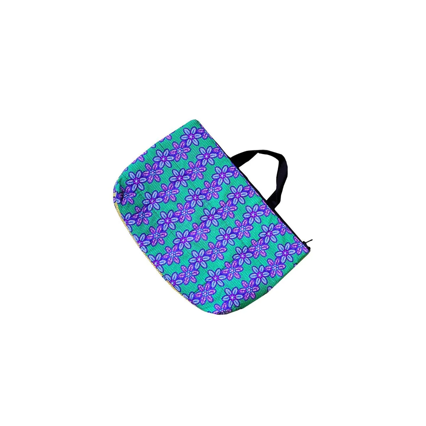 Sacoche / housse pour ordinateur portable en tissu africain