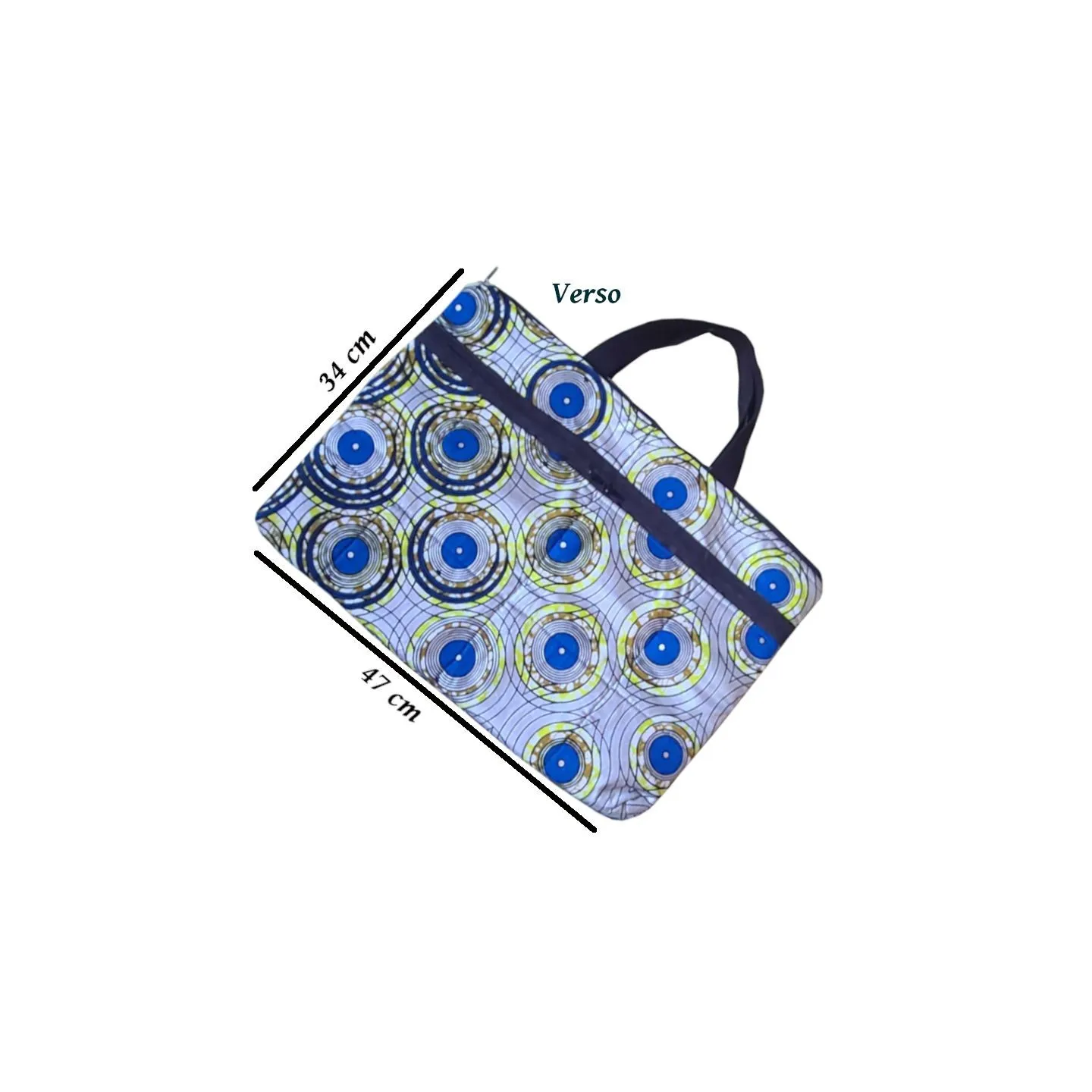 Housse / Sacoche d’ordinateur portable en wax