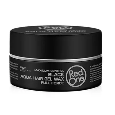 Red One Black Aqua Hair Wax (cire coiffante Red One noir) 150 ml