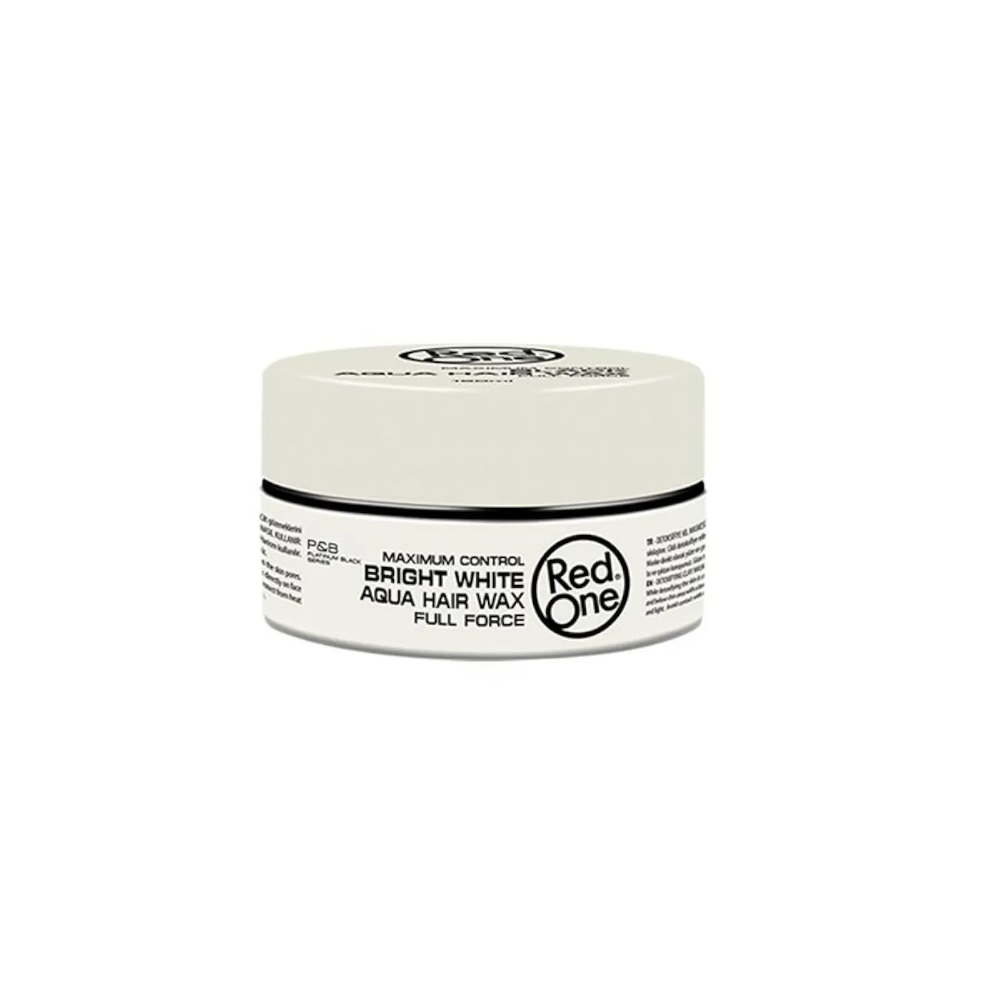 Red One Brigth White Aqua Hair Wax (cire coiffante Red One blanc brillant) 150 ml