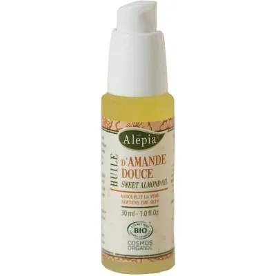 Huile d'amande douce naturelle visage corps & cheveux 30 ml