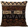 Housse de coussin en tissu africain