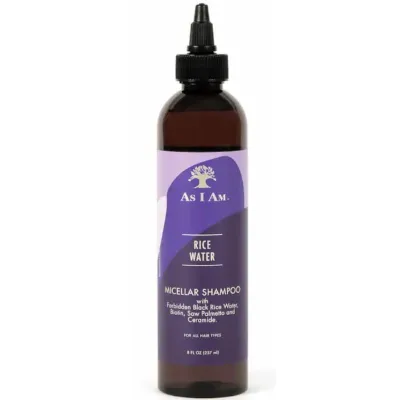 AS I AM Rice Water Micellar Shampoo (shampoing micellaire à l’eau de riz) 237 ml