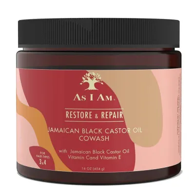 AS I AM Jamaican Black Castor Oil Co-Wash (après-shampoing nettoyant) 454g