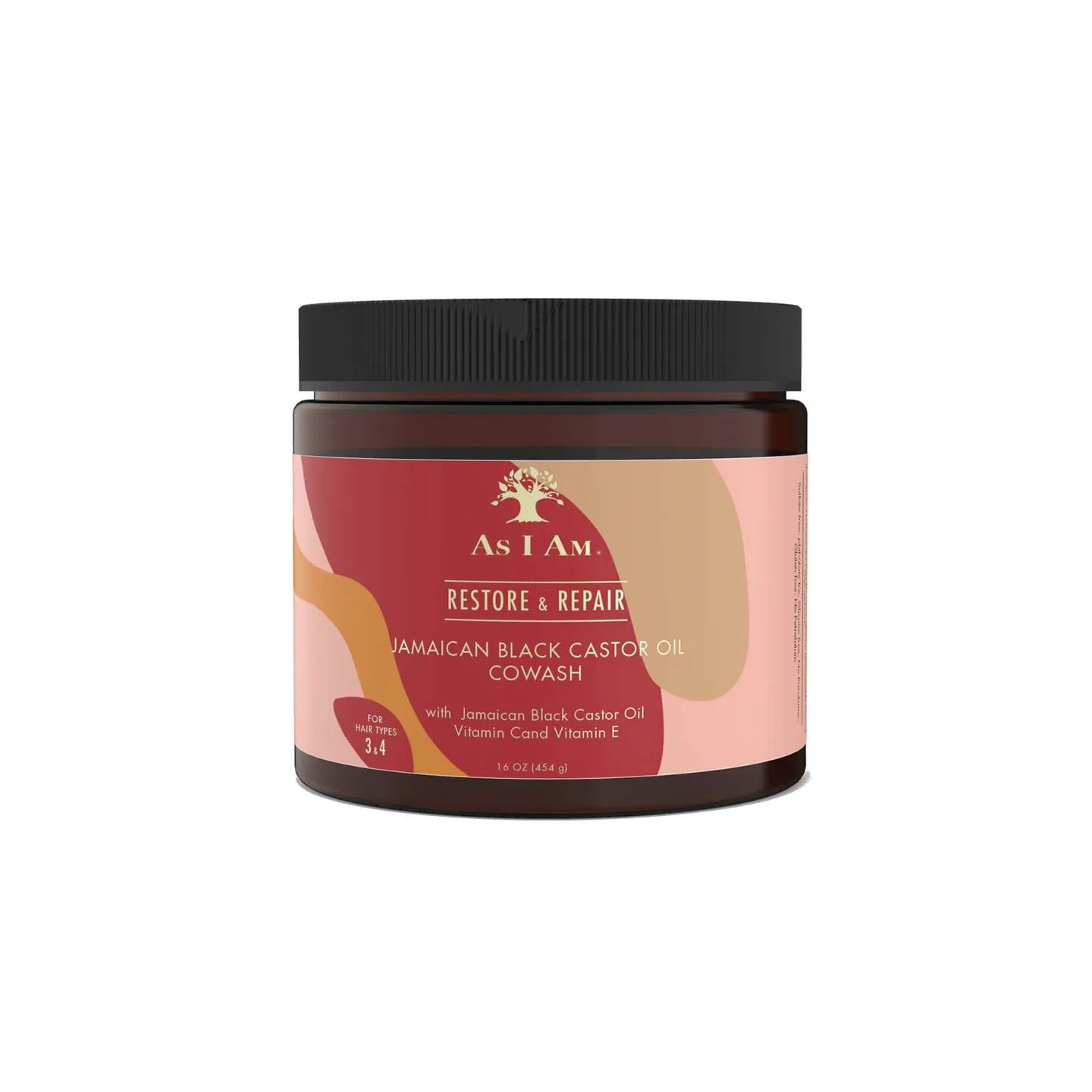 AS I AM Jamaican Black Castor Oil Co-Wash (après-shampoing nettoyant) 454g