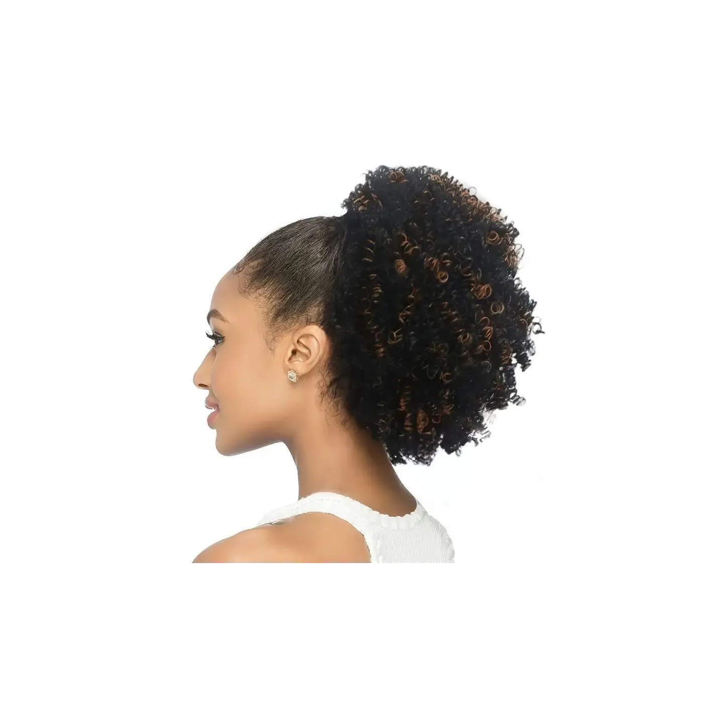 Postiche Afro Curly Kinky
