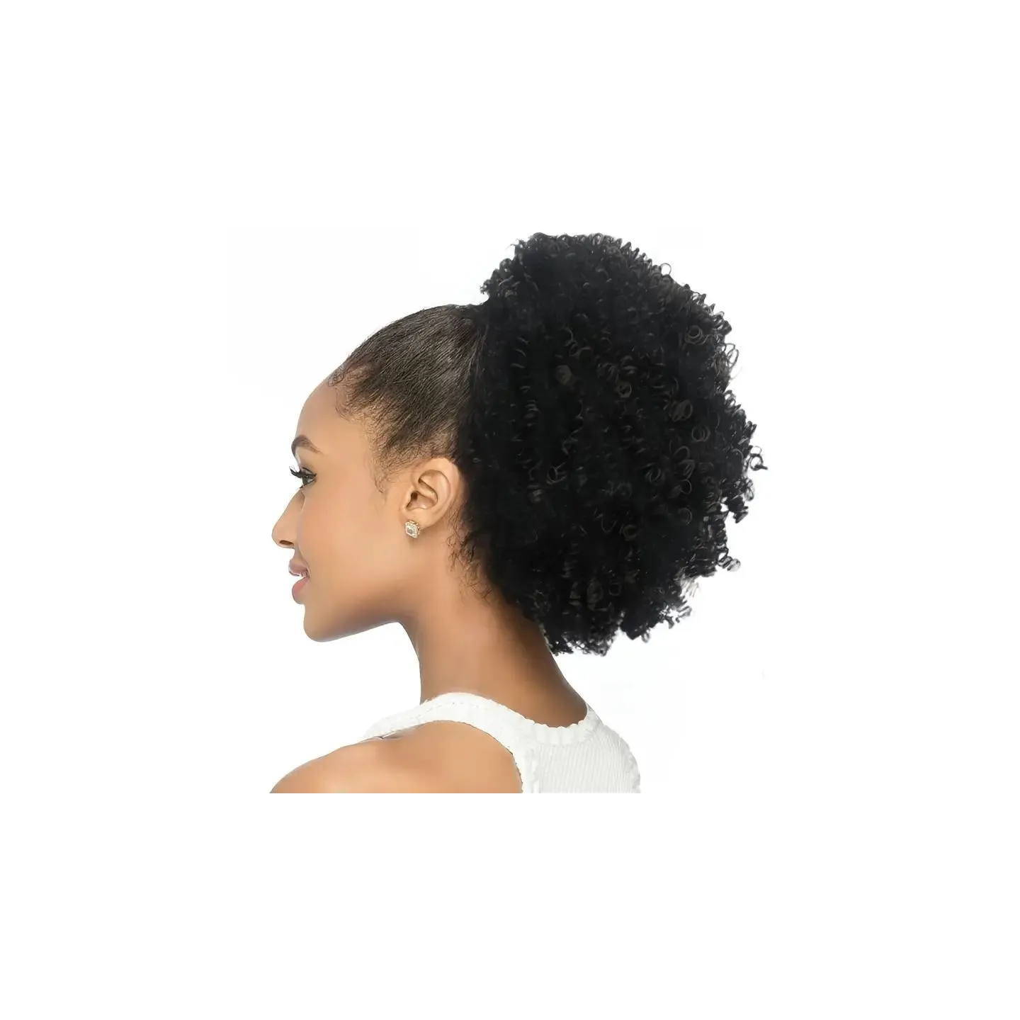 Postiche Afro Curly Kinky