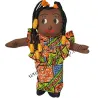 Poupée africaine avec bébé: Nina