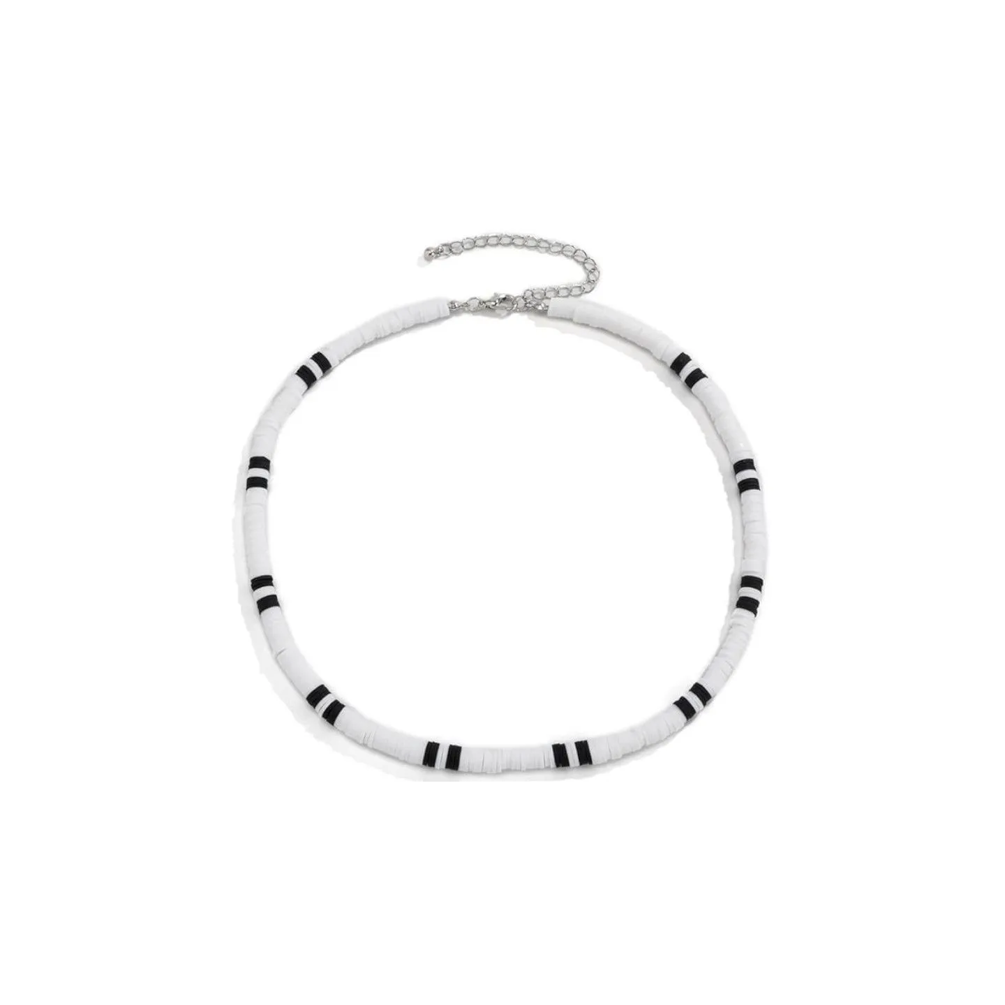 Collier en perles ras le cou pour homme