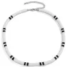 Collier en perles ras le cou pour homme