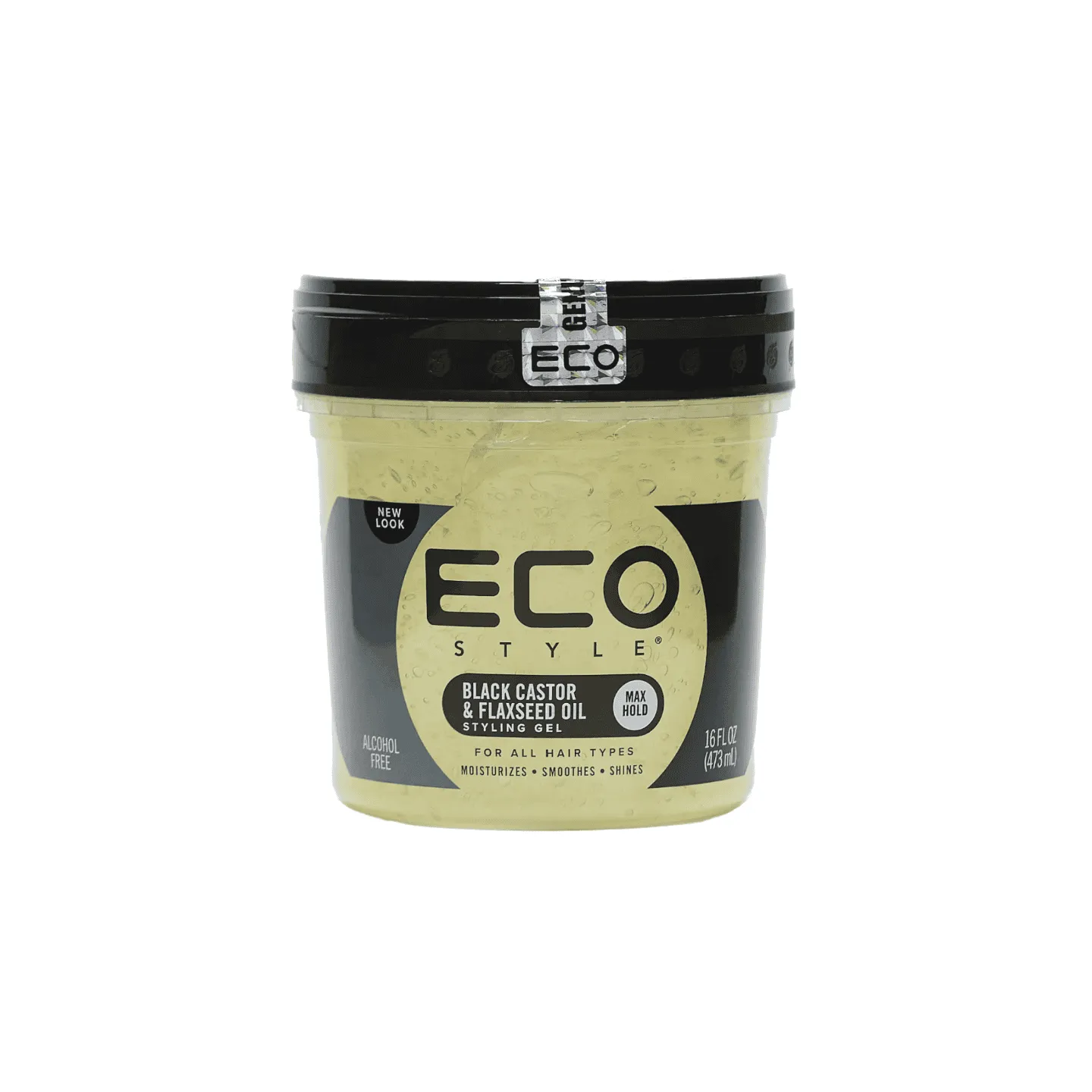 Eco Styler Black Castor  & Flaxeed Oil Gel 473 ml