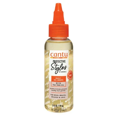 Cantu Protective Styles Daily Drops Oil (huile quotidienne apaisante) 59 ml