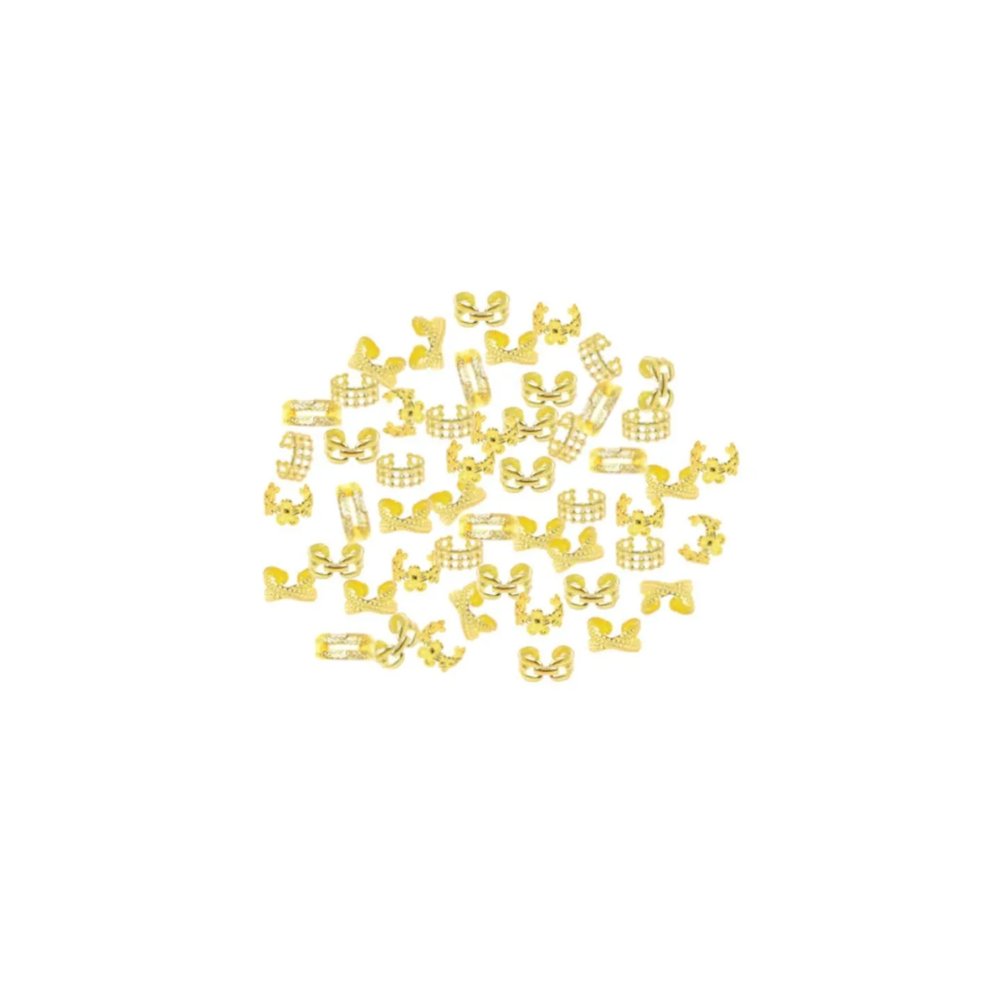 Bijoux bagues pour tresses africaines et locks – Bijoux de cheveux faciles à poser
