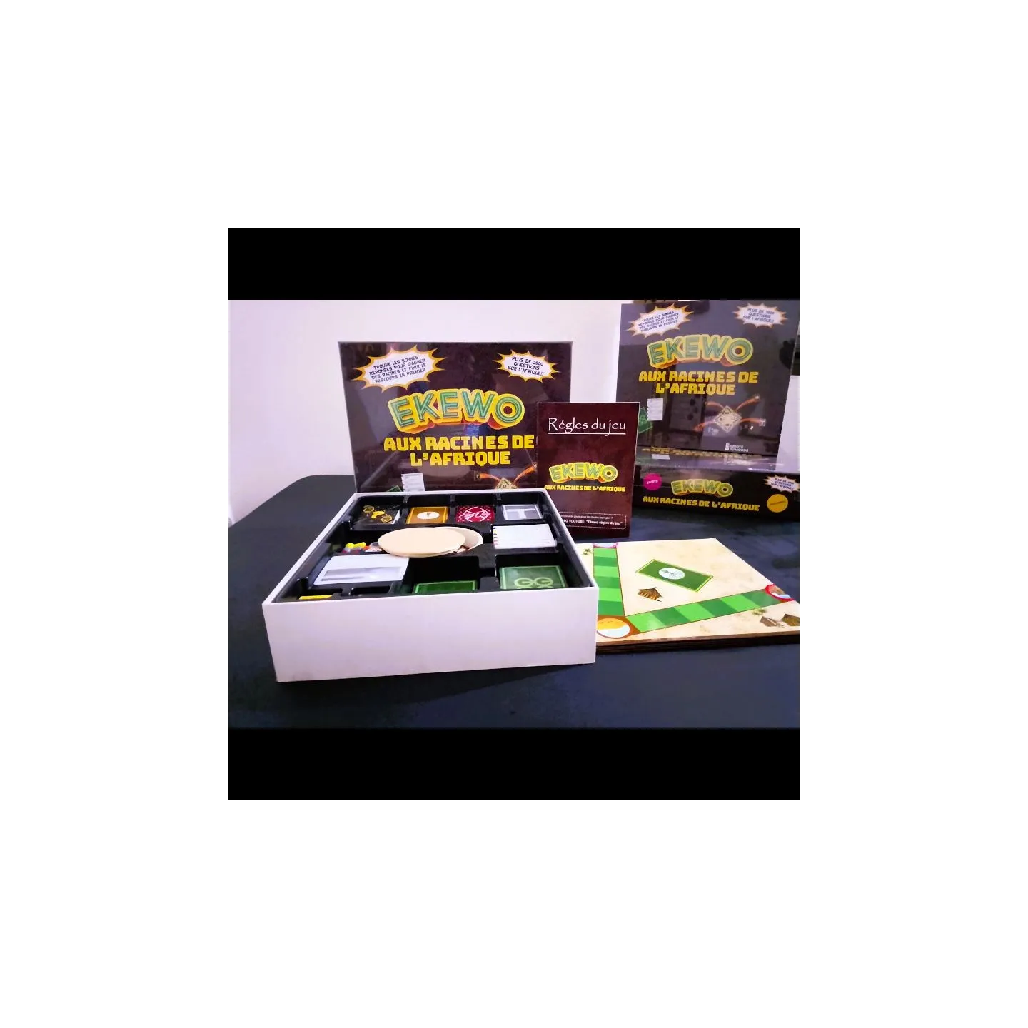 Ekewo jeu africain plateau griots racines Ewé