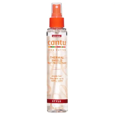Cantu heat protectant mist spray – spray thermo-protecteur chaleur pour cheveux bouclés lisseur boucleur sans alourdir