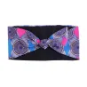 Accessoire cheveux bleu/rose/gris – bandeau wax pour tenue colorée et joyeuse
